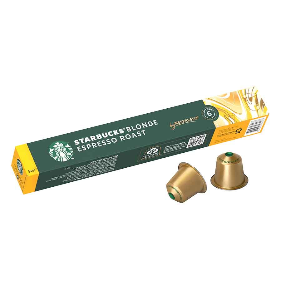 Starbucks Καφές Espresso Blonde Σε Κάψουλες (10τεμ.)