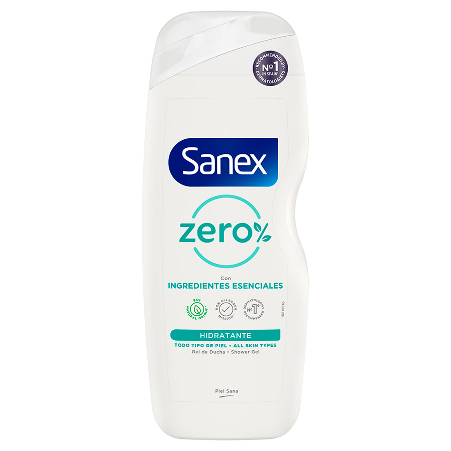 Sanex Αφρόλουτρο Zero% Normal Skin (600ml)
