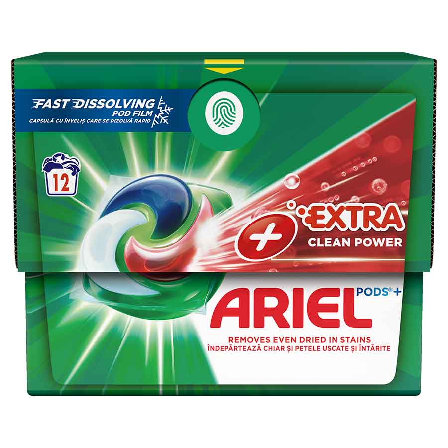 Ariel All In 1 Pods Απορρυπαντικό Πλυντηρίου Ρούχων Active (10τεμ)