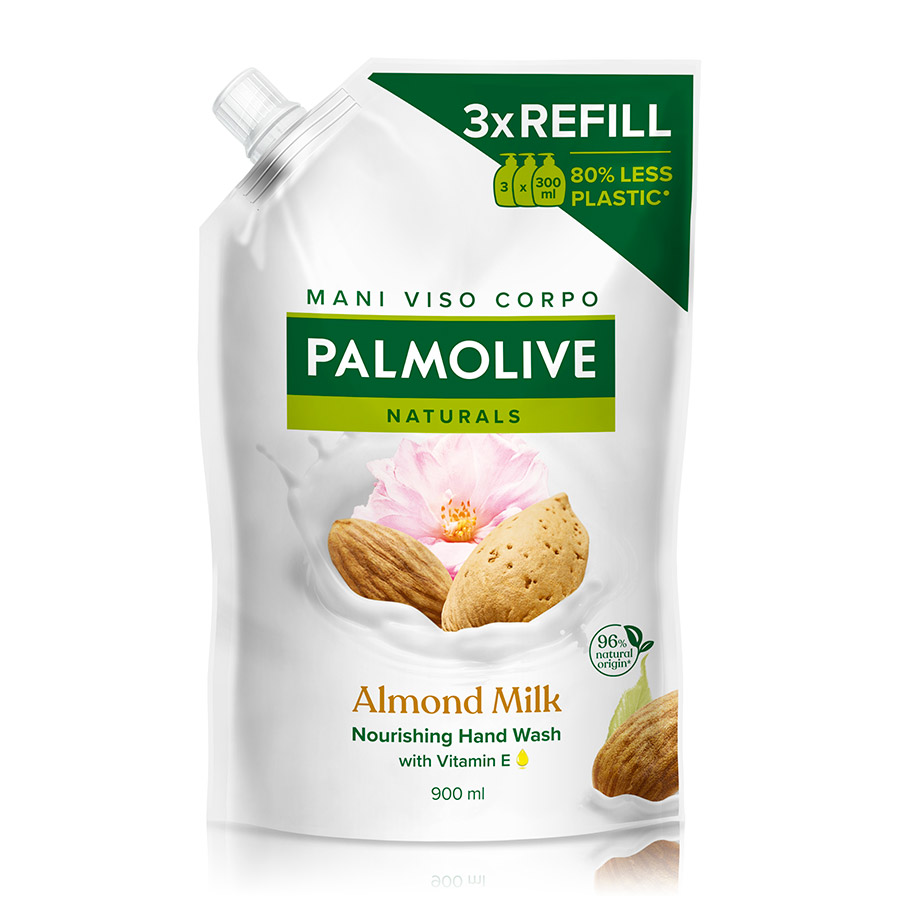 Palmolive Υγρό Κρεμοσάπουνο Αμύγδαλο Ανταλλακτικό (900ml)