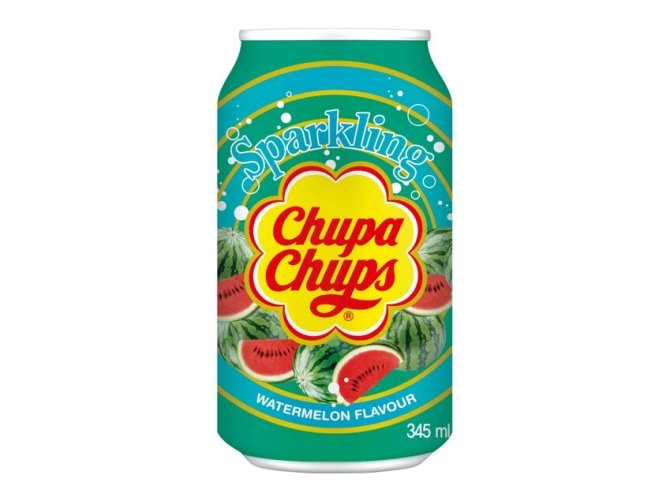 Chupa Chups Watermelon Sparkling Drink (345ml)