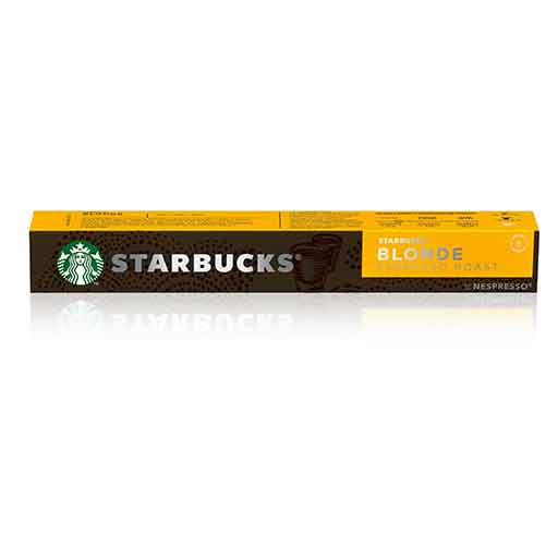 Starbucks Blonde Coffee Espresso 6 in Capsules (10cm) ( to the post)