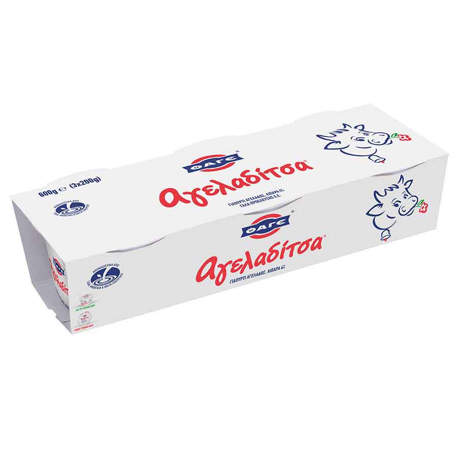 Φάγε Αγελαδίτσα Γιαούρτι 4% Λιπαρά (3x200gr)