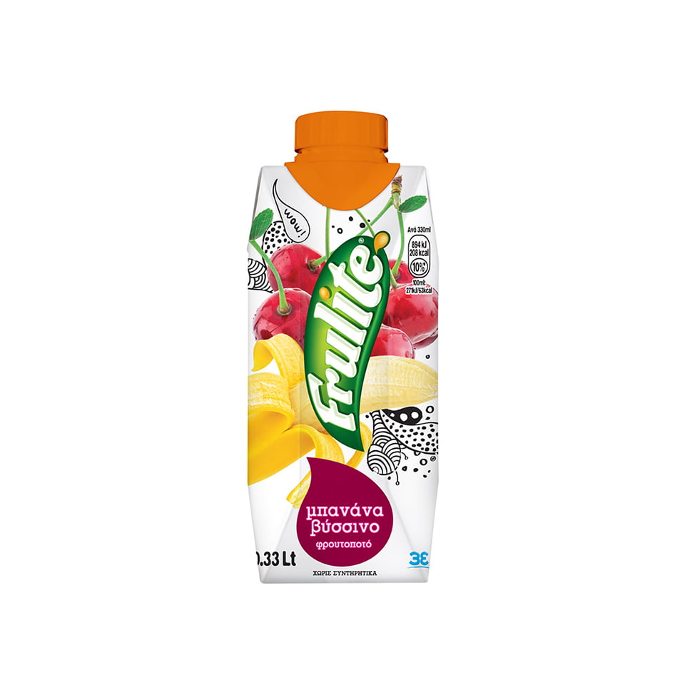 Frulite Fruity Drink Bananas Green 330 ml