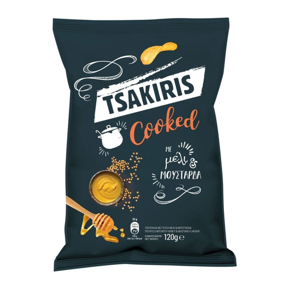 Tsakiris Tsipras Cooked Honey & Mustard 120g