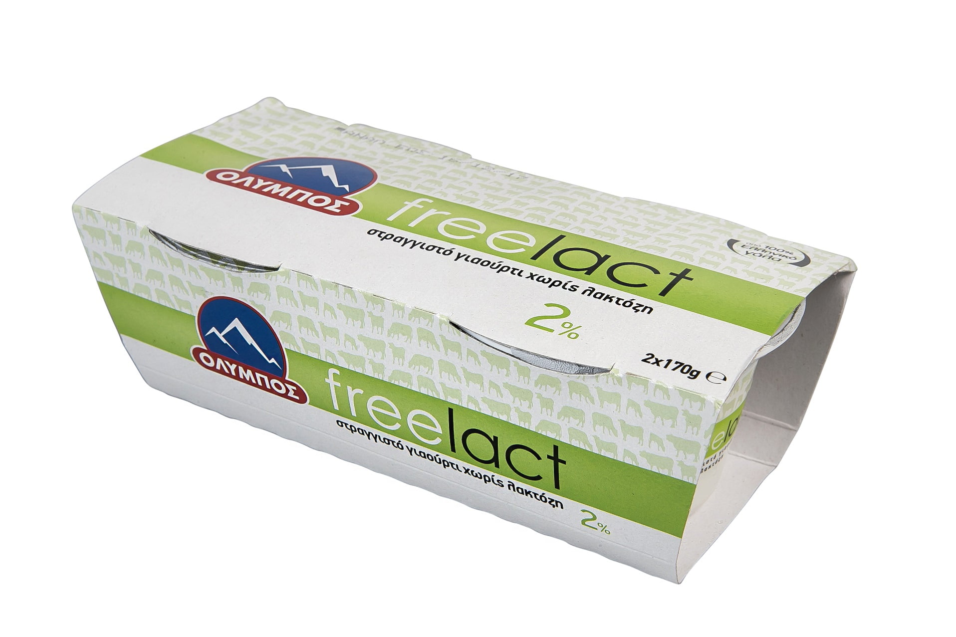 Freelact Olive Yourty Drinking Without Lactose 2% Fatty 2X170 gr