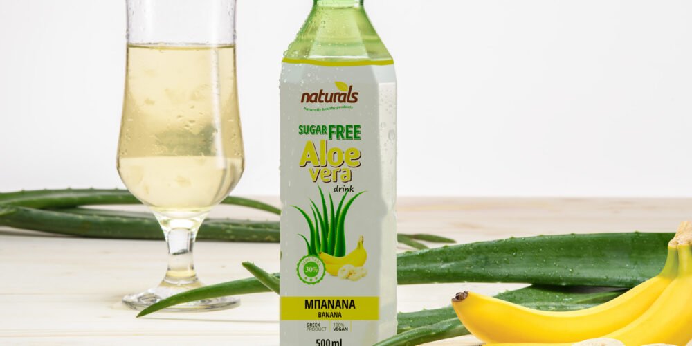 Aloe Vera Naturals Banana 500 ml