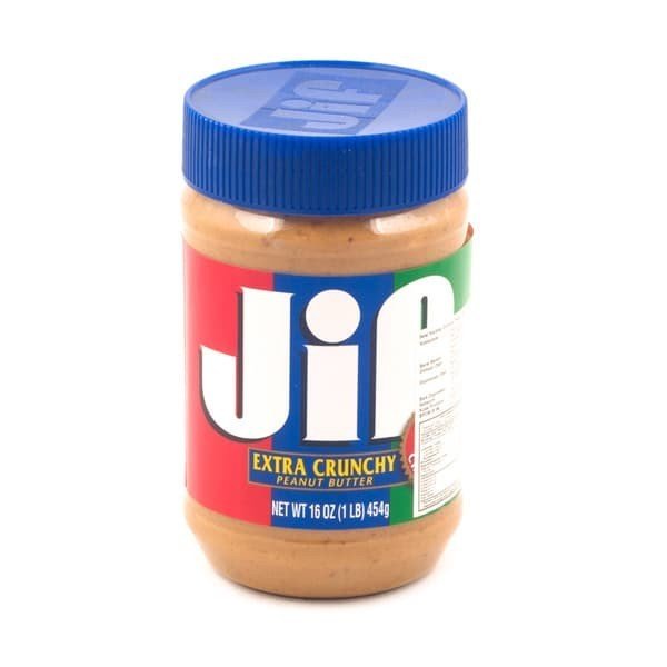 JIF Extra Crunchy Peanut Butter – 454 gr