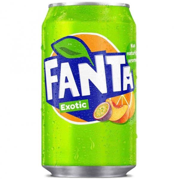 Fanta Exotic – Fanta Drinker with Exotic Fruit Taste 330ml