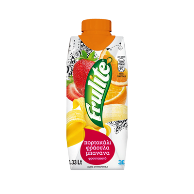 Frulite Orange-Fraula-Bananas 330ml