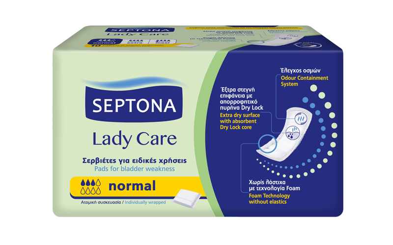 Septona Lady Care Σερβιέτες ειδικών χρήσεων normal
