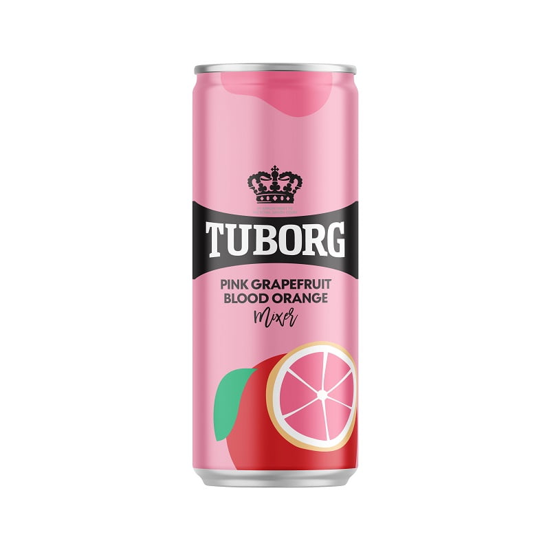 TUBORG Mixer Pink Grapefruit & Shanghai 330ml