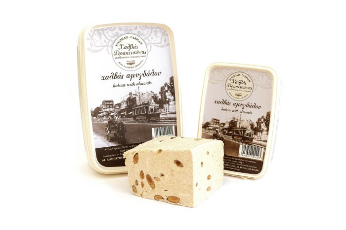 Χαλβάς Δραπετσώνας με Αμύγδαλο (450gr)