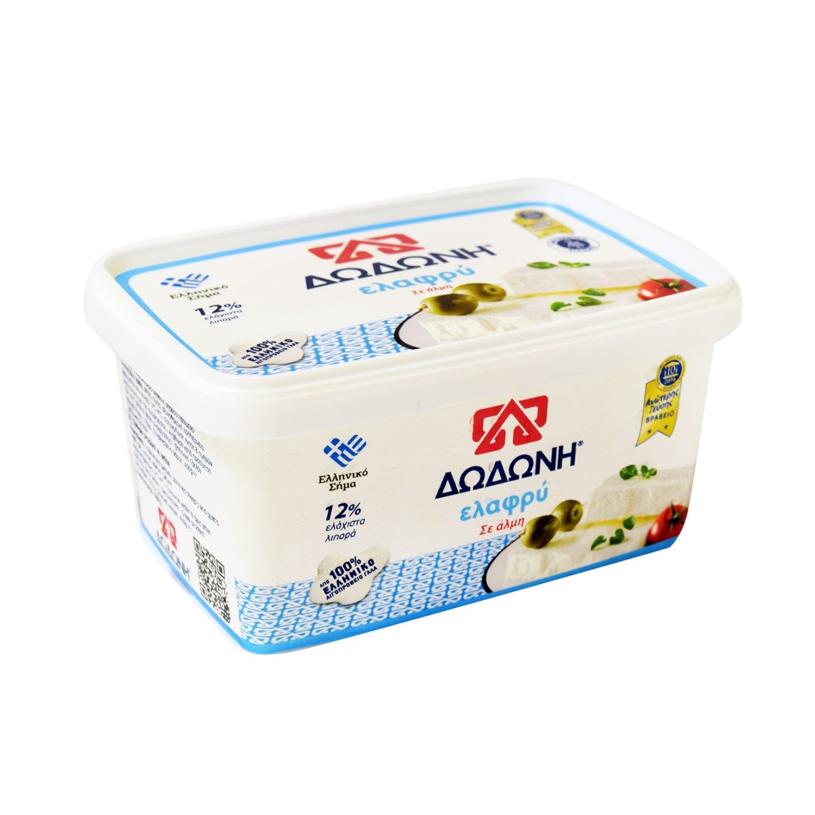 Δωδώνη Φέτα Ελαφρύ Αιγοπρόβειο σε Άλμη (400gr)