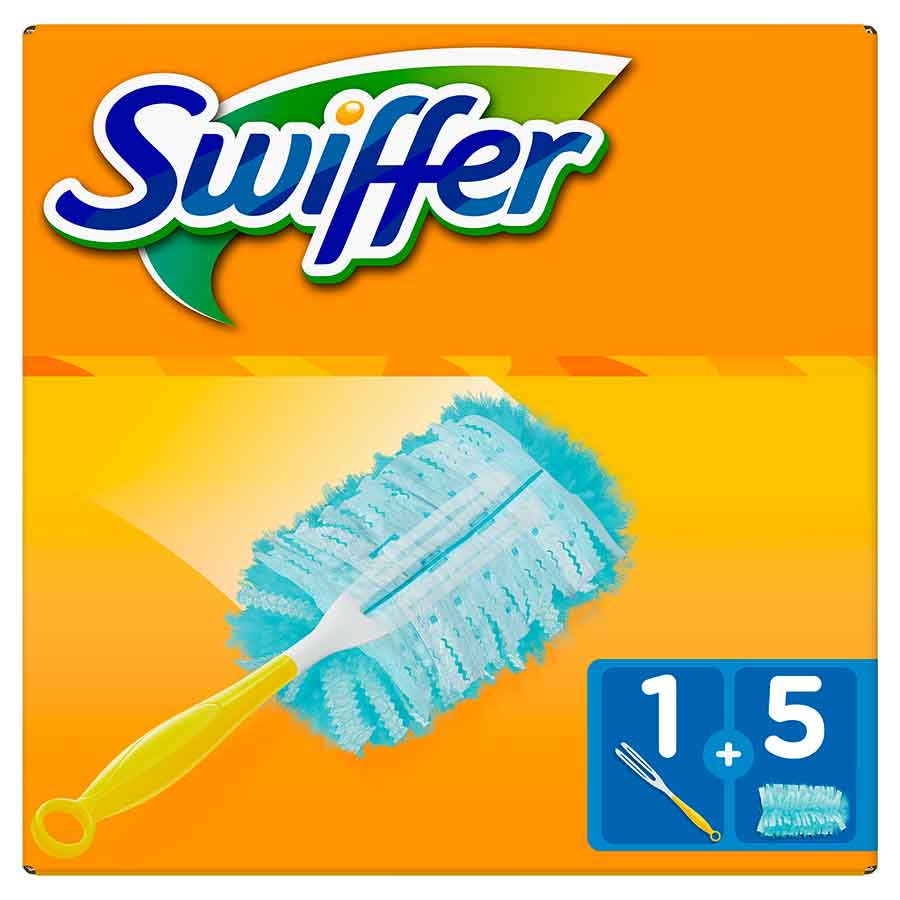 Swiffer Dusters Χειρολαβή & Ξεσκονόπανα (5τεμ)