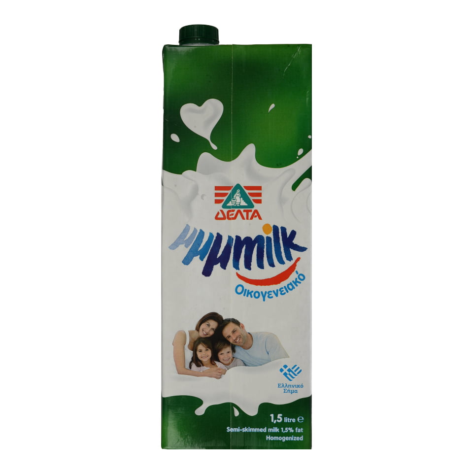 MMMILK Delta Milk 1.5 % Family Milk 1.5 lt (Recording)