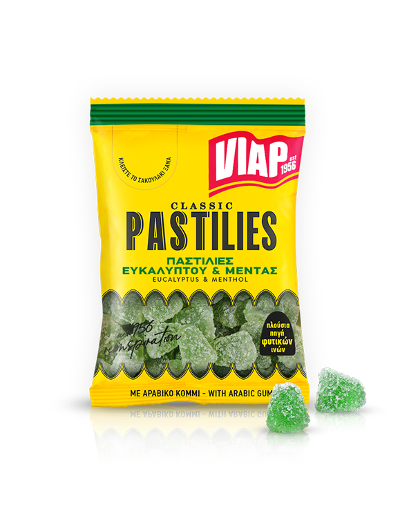 ViapMentel Παστίλιες Ευκαλύπτου & Μέντας (60gr)
