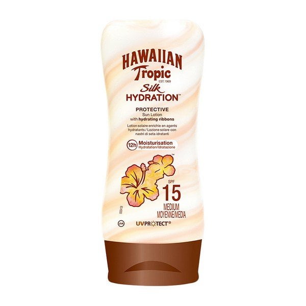 Hawaiian Tropic Protective Sun Lotion spf15 180ml