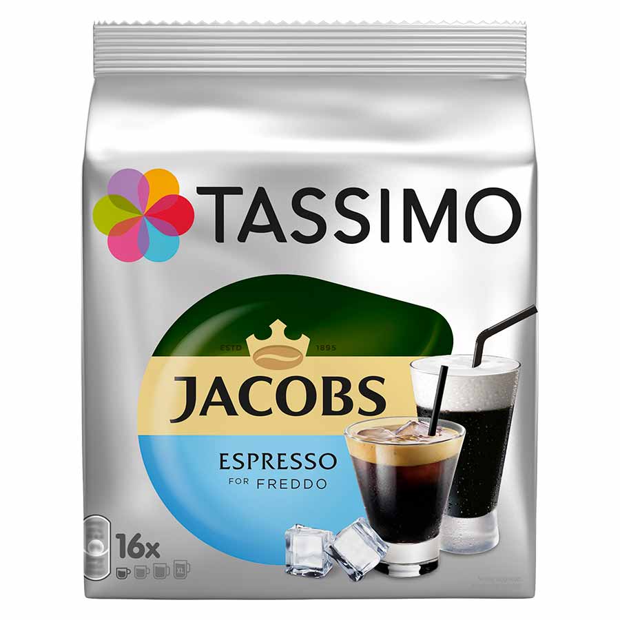 Jacobs Tassimo Καφές Espresso Freddo Σε Κάψουλες (16τεμ.)