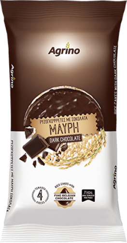 Agrino Ρυζoγκοφρέτες Με Μαύρη Σοκολάτα Χωρίς Γλουτένη (60gr)