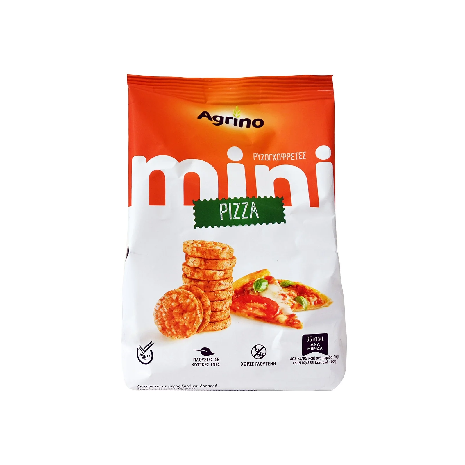 Agrino rice pizza – without gluten (50g)