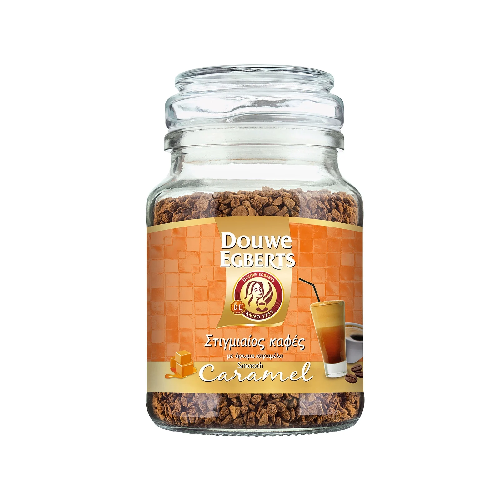 Douwe egberts coffee instant smooth caramel (100g)