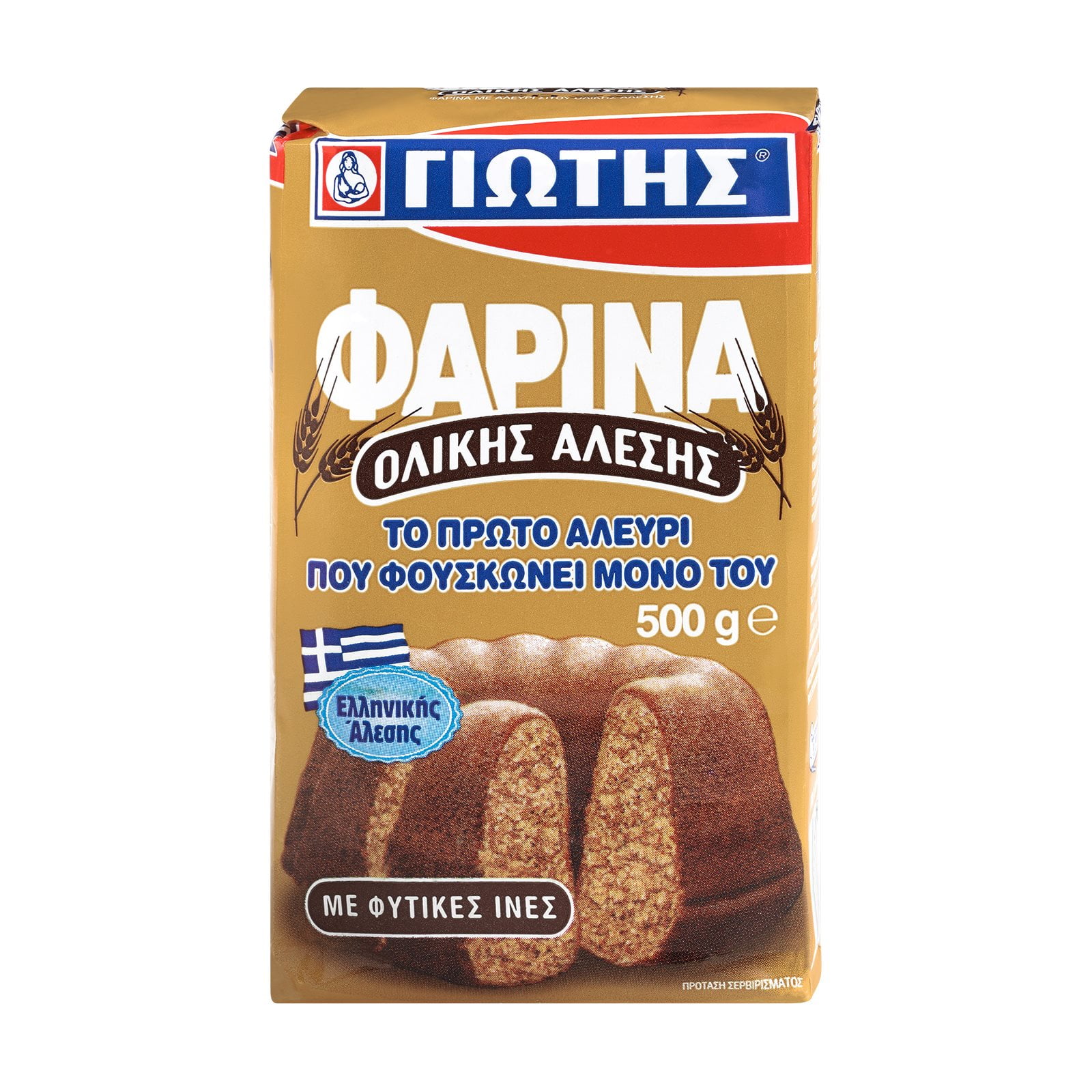 Γιώτης Φαρίνα Ολικής Άλεσης (500gr)
