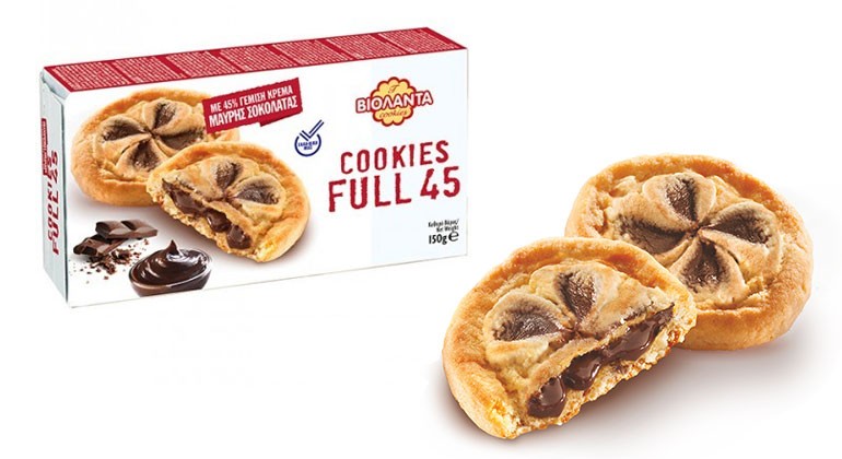 Βιολάντα Cookies Full 45 Σοκολάτα (150gr)