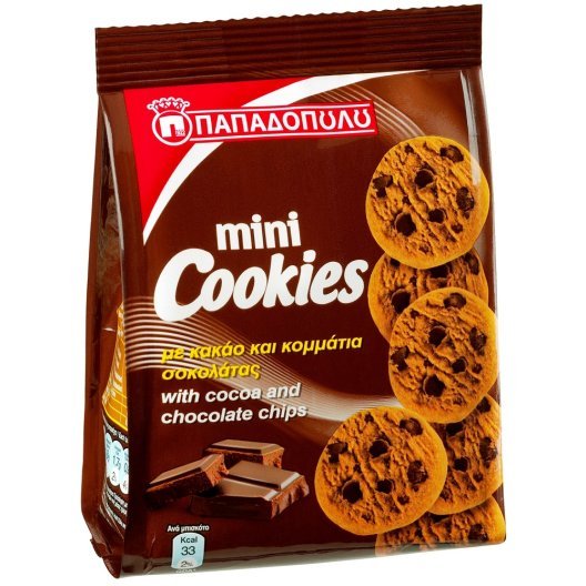 Mini Cookies Cacao and Chocolate Parts 70g