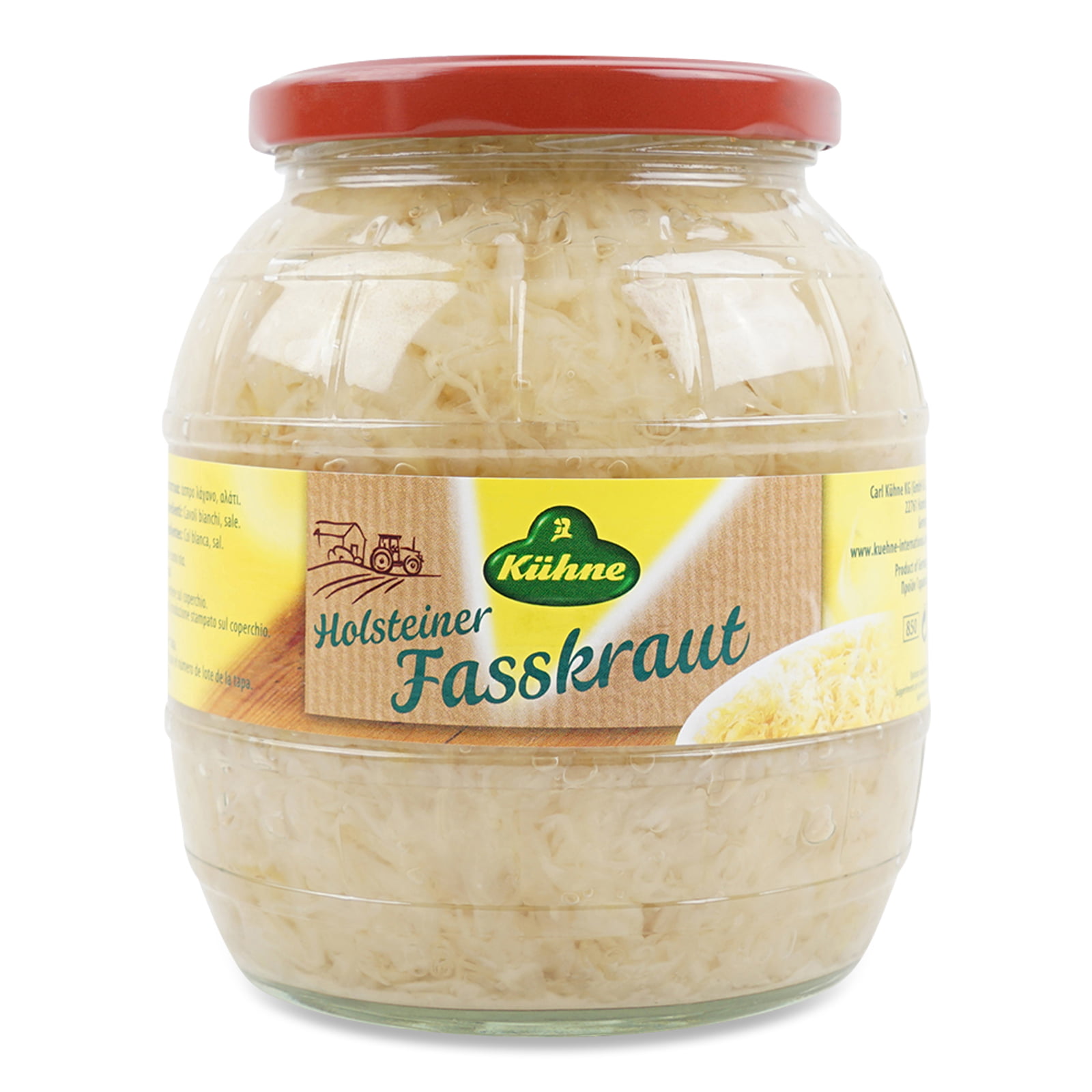 Fasskraut 810g KUHNE, Lakhno Tursi