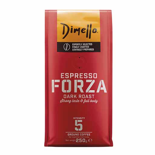 Dimello Καφές Espresso Forza Αλεσμένος (250gr)