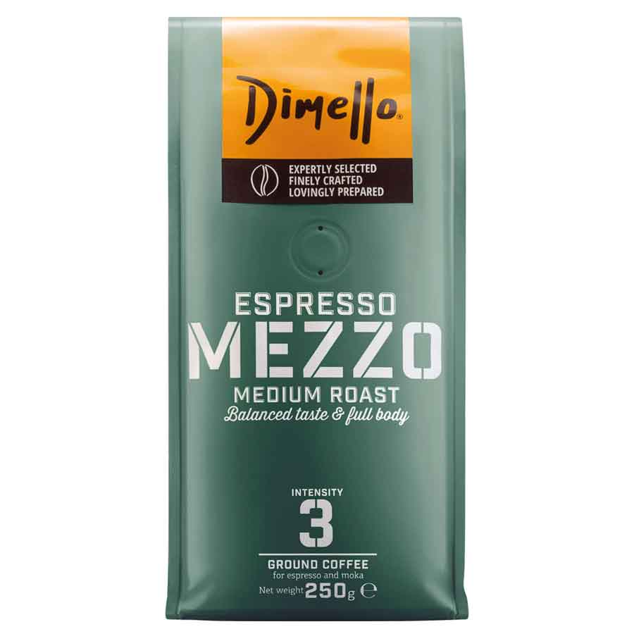 Dimello Καφές Espresso Mezzo Αλεσμένος (250gr)