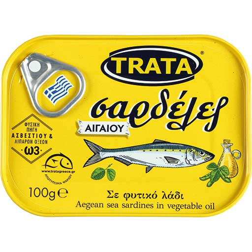 Trata Σαρδέλα Σε Φυτικό Λάδι (100gr)