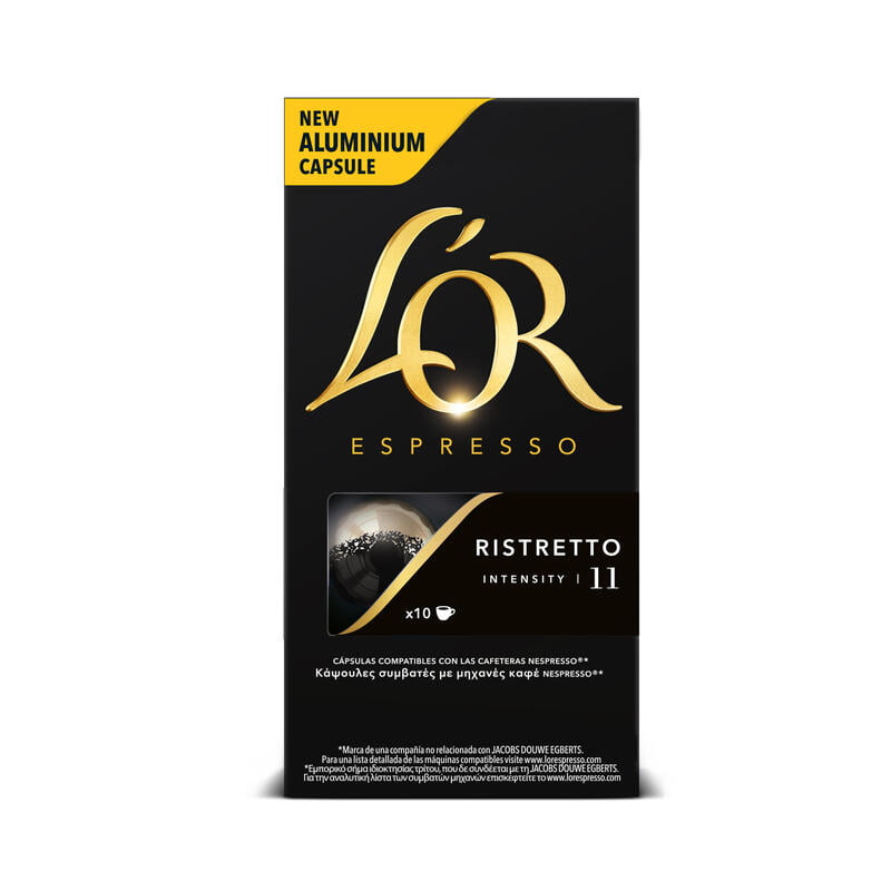 L’OR Capsules Espresso Ristretto 11 10×5,2g