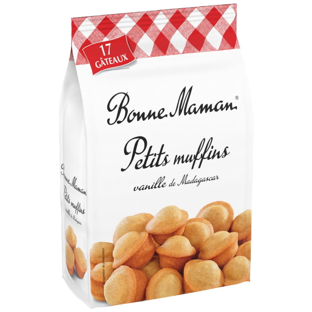 Petits Muffins BONNE MAMAN Vanilla Madagascar 235gr- Maffins with Vanilla Madagascar