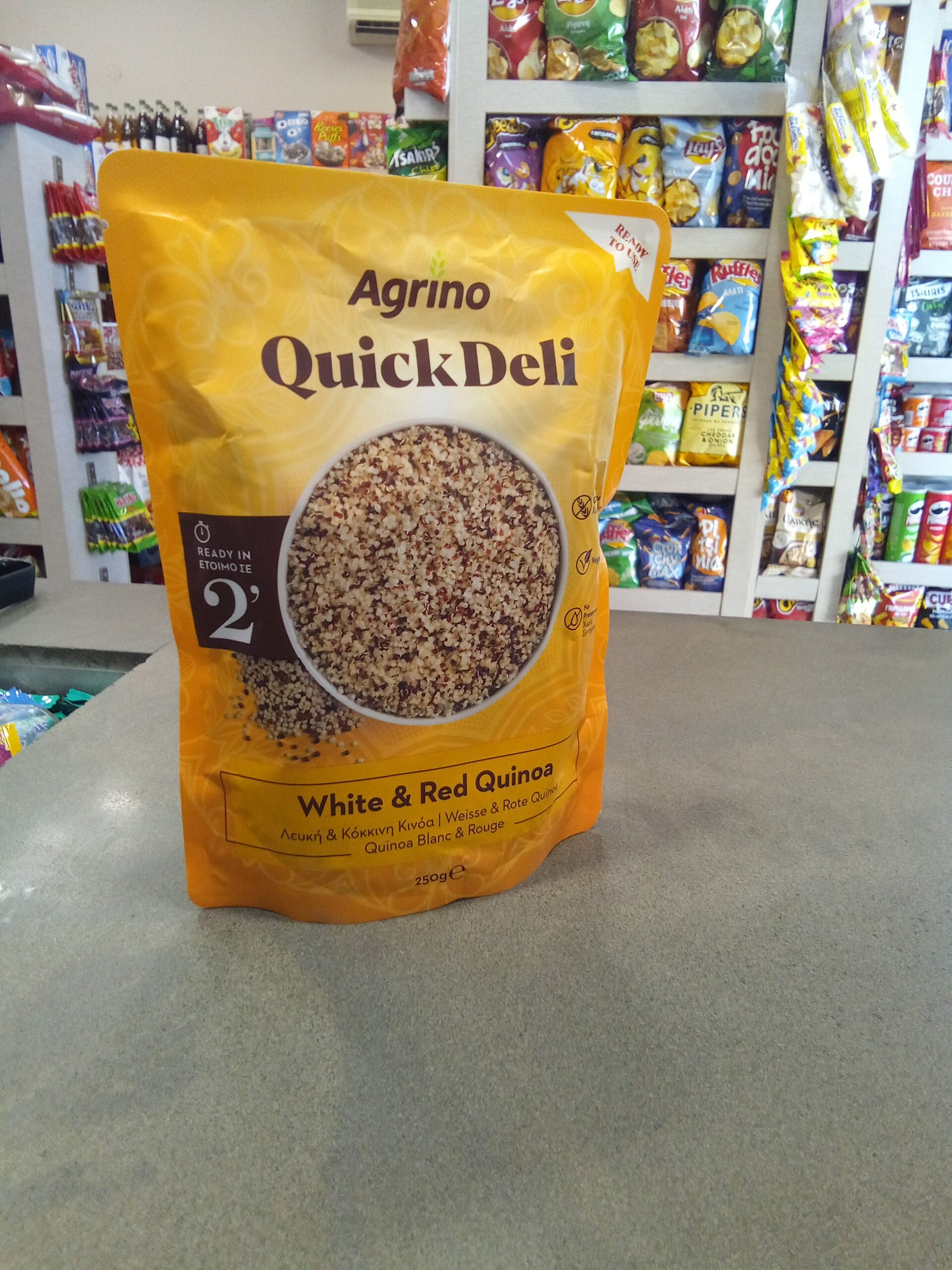 Quick Deli AGRINO white and red