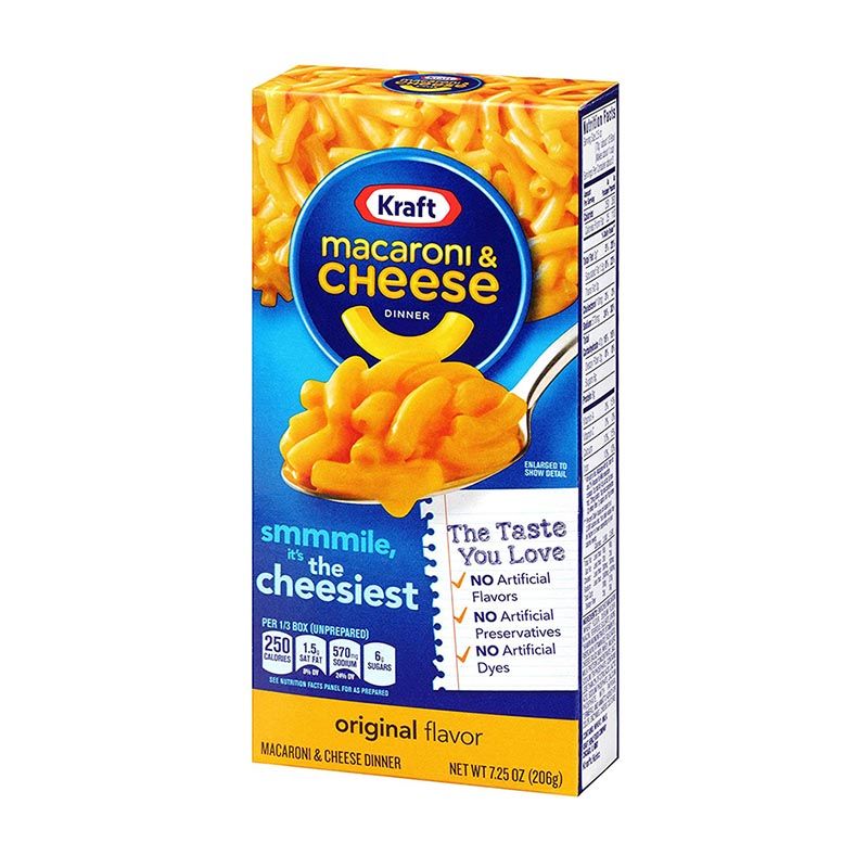 Kraft Macaroni & Cheese Dinner Original (206gr)