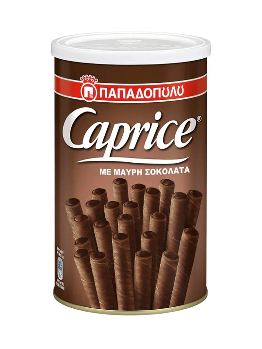 Caprice Papadopoulos Gofret Cream Black Chocolate 250g