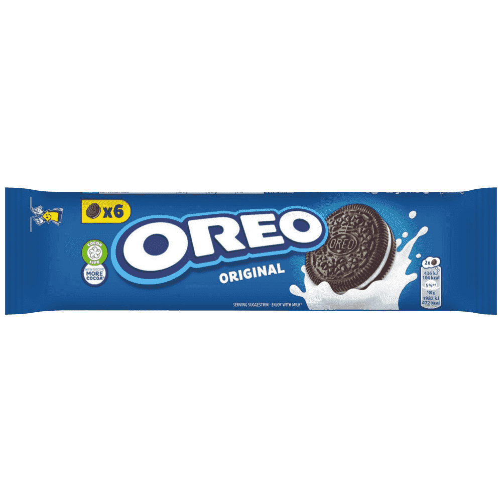 Oreo Μπισκότα Γεμιστά Με Κρέμα (154gr)