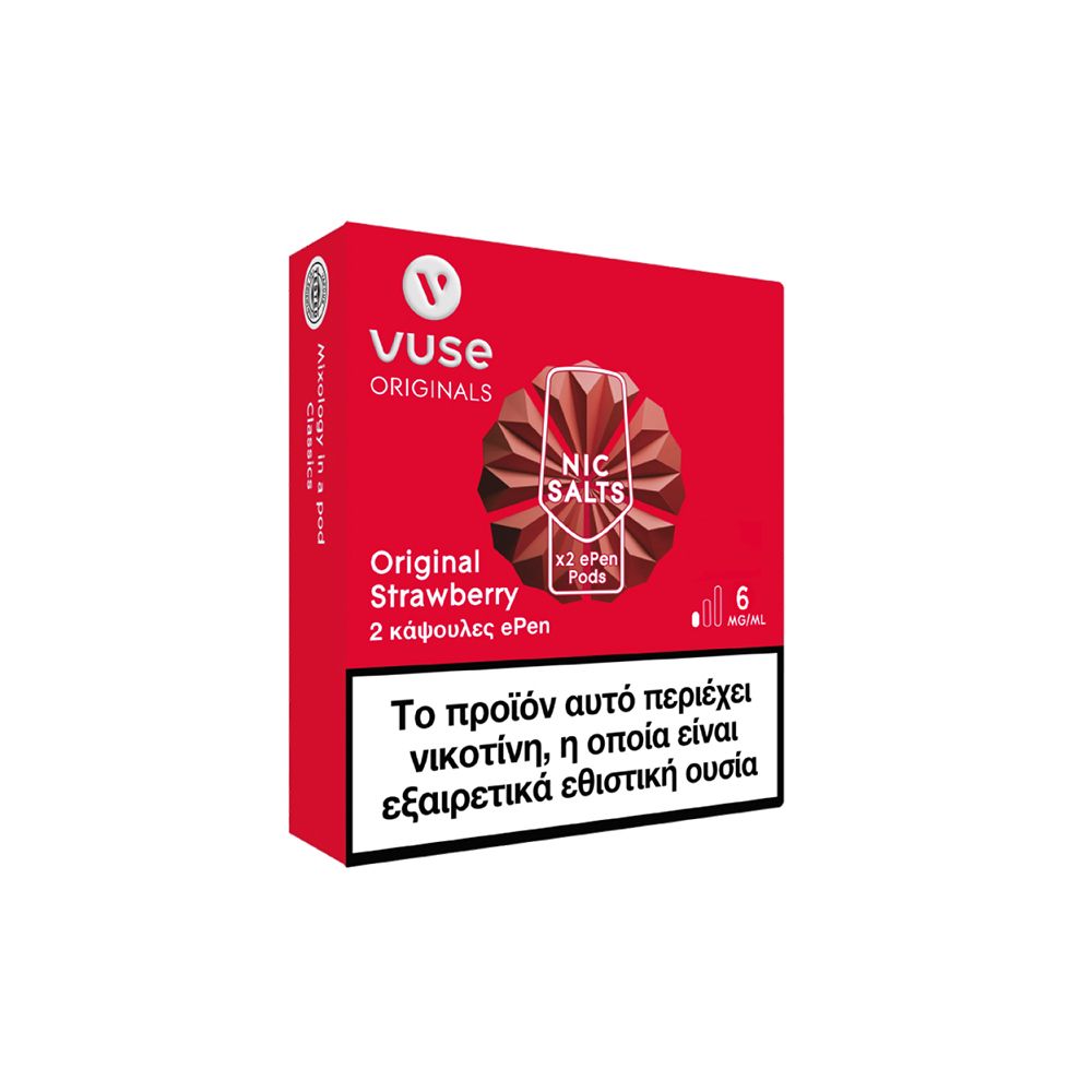 Vuse ePen Pods – Original Strawberry (12mg/ml)