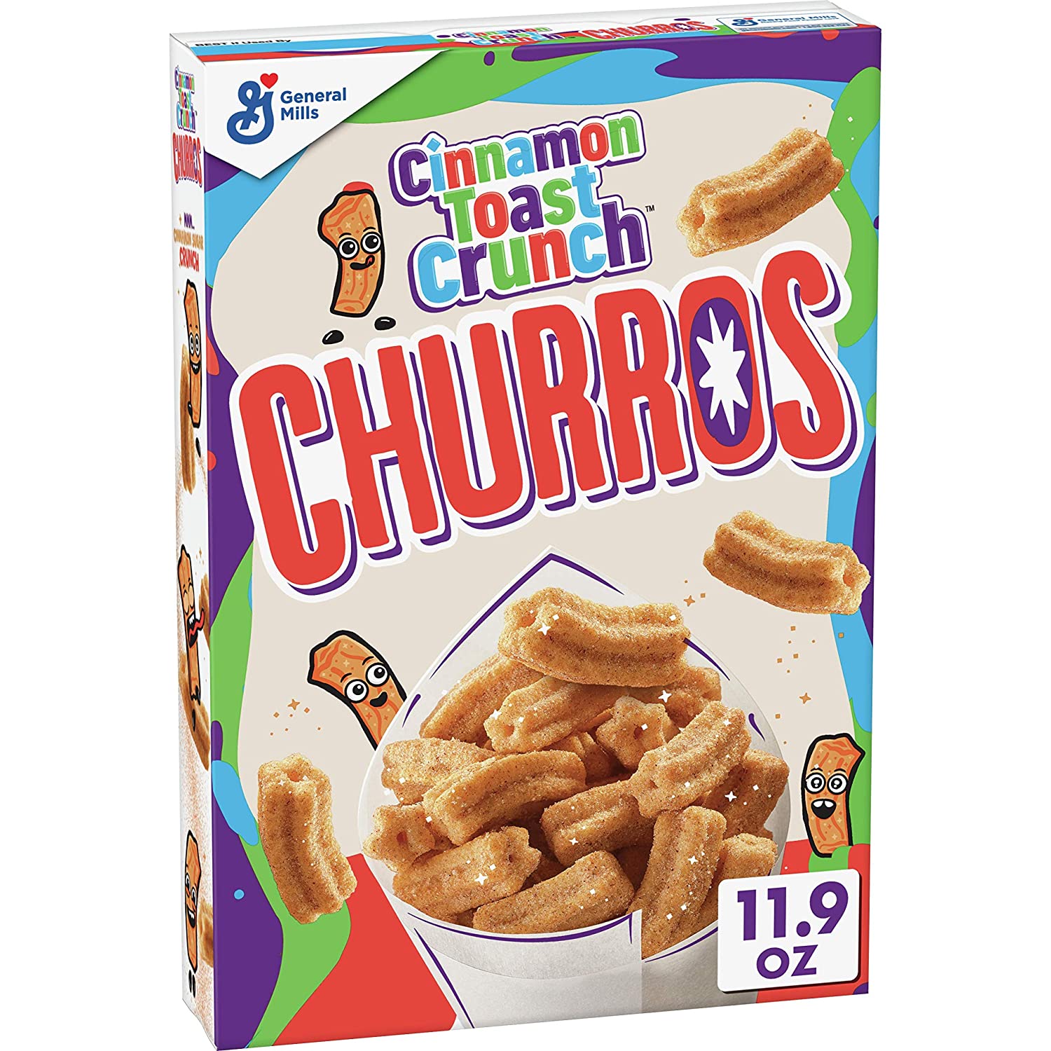 Cinnamon Toast Crunch Churros General Mills 337g