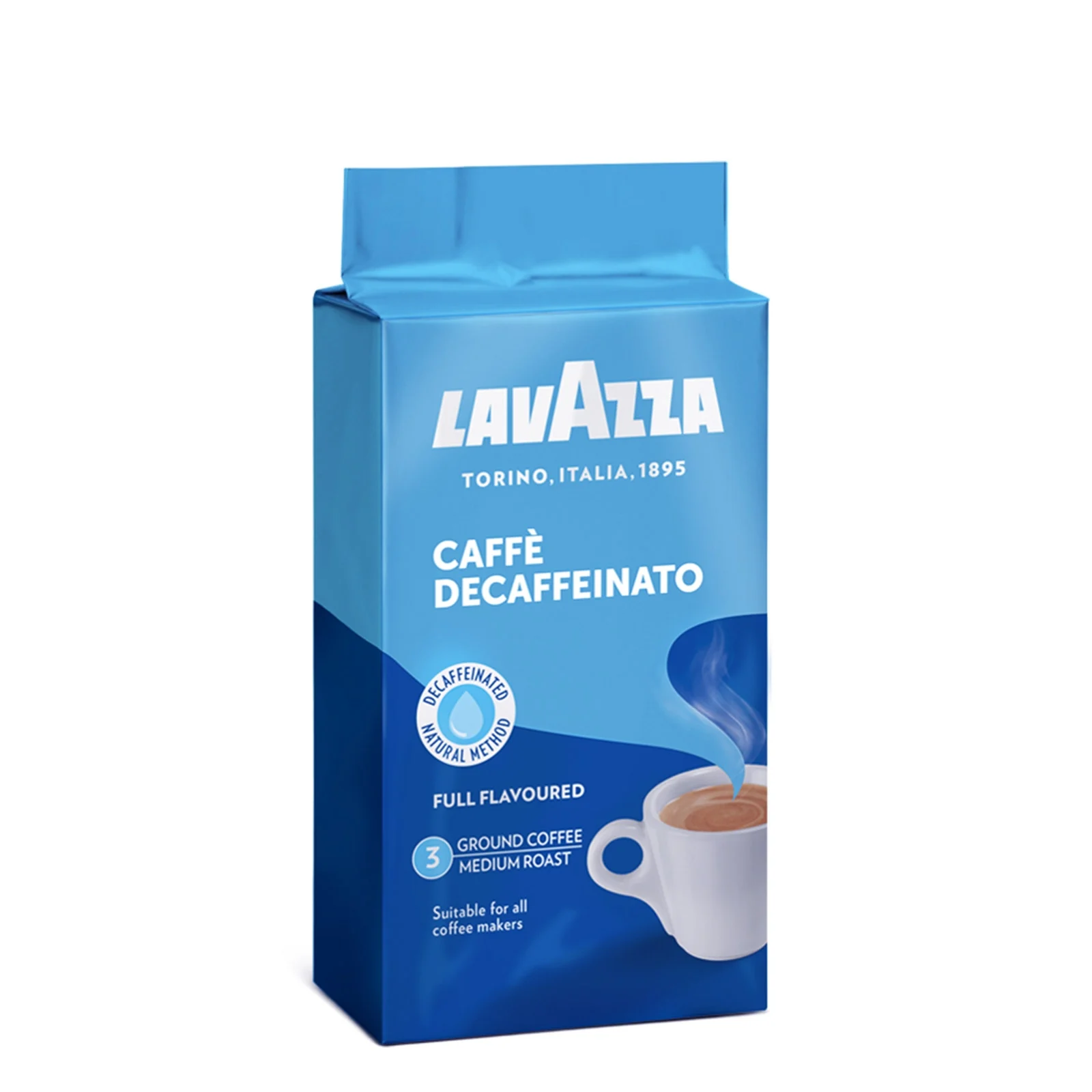 Lavazza coffee filter decaffeinato – no caffeine (250g)