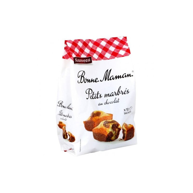Petits marbrés au chocolat BONNE MAMAN 300g – Chocolate Cake (10 mcg)