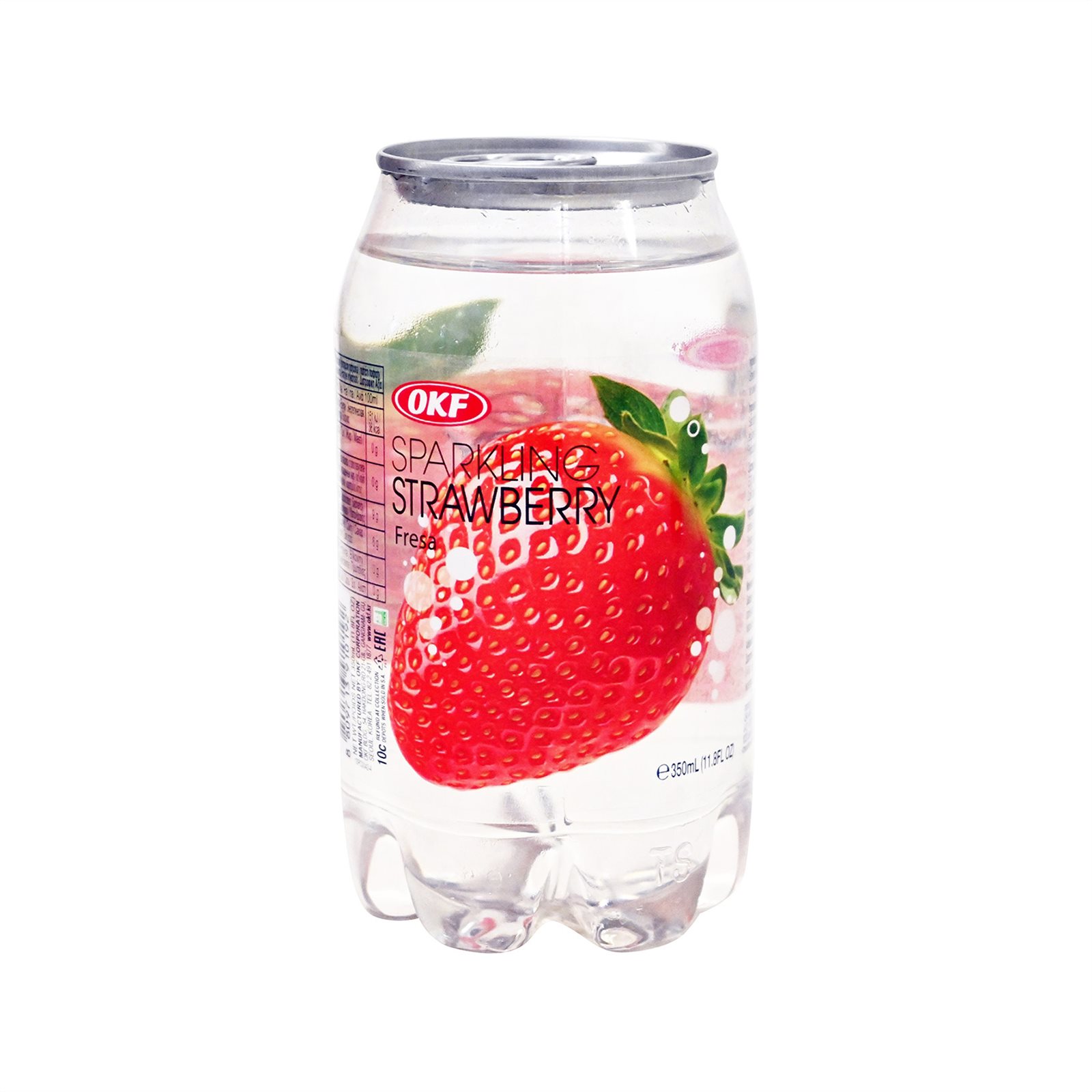 OKF Sparkling Ανθρακούχο Νερό Φράουλα (350ml)