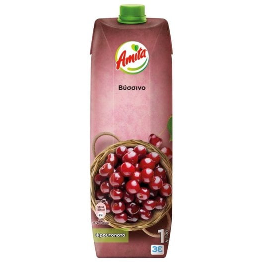 Amita Φρουτοποτό Βύσσινο (1lt)