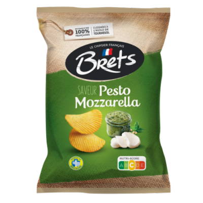 Brets Pesto and Mozzarella (According)