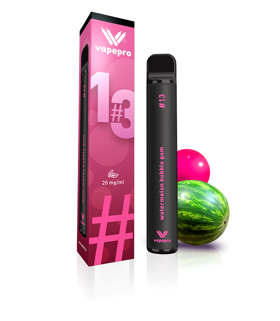 Vapepro Watermelon Bubble Gum #13 20mg/ml of nicotine