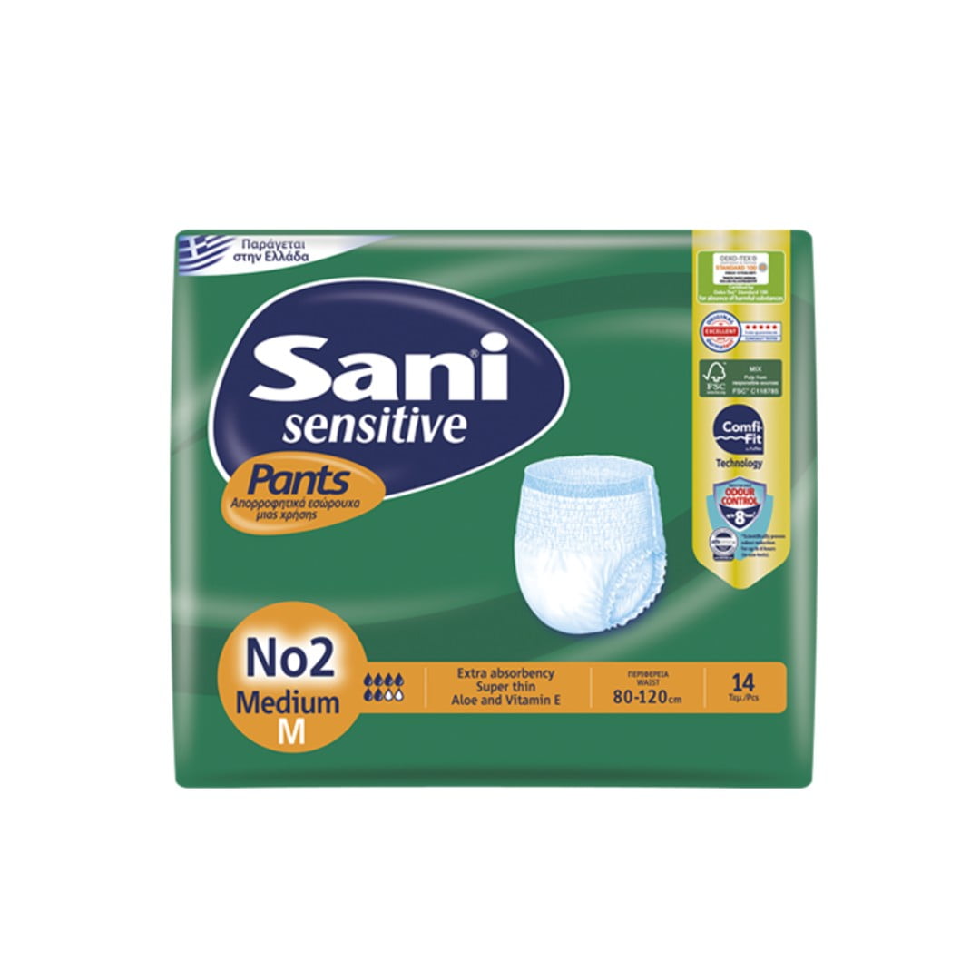 Sani Pants Sensitive No2 Medium Clothes 14cm