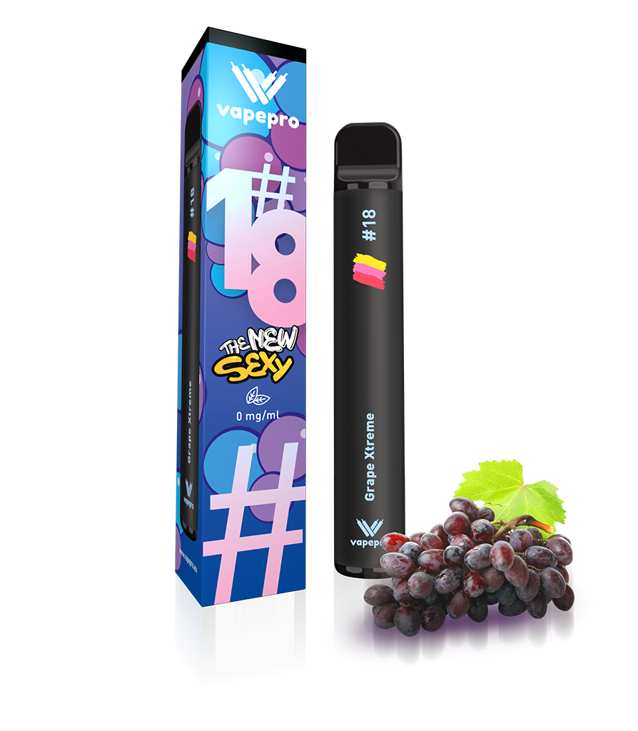 Vapepro Grape Xtreme #18 0mg/ml of nicotine