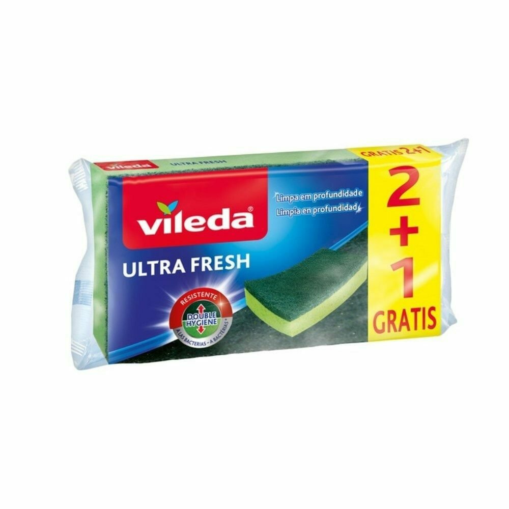 Vileda Set Sponge Kitchen 3mAh